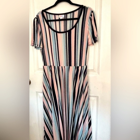 Large striped Nicole Dress NWT - Picture 2 of 5